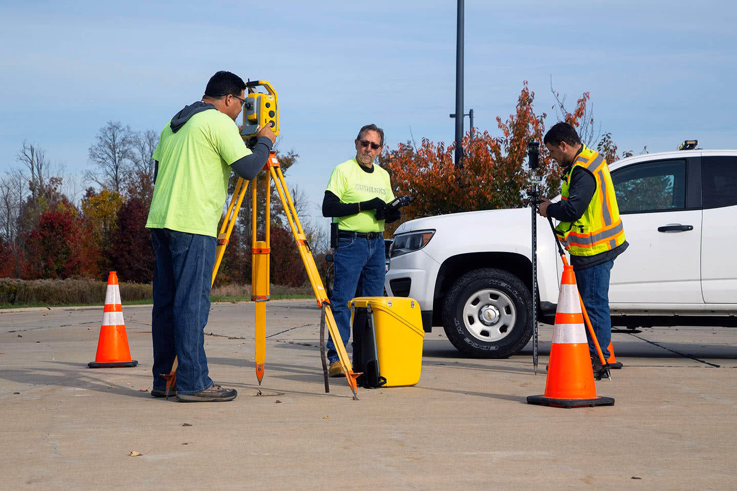 Land surveying services