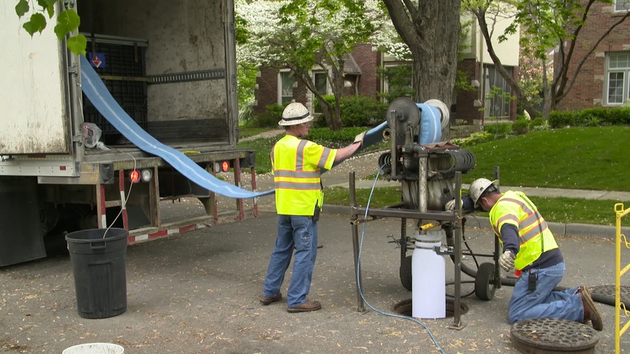 Hazel Sanitary Sewer Evaluation & Rehabilitation project in Painesville