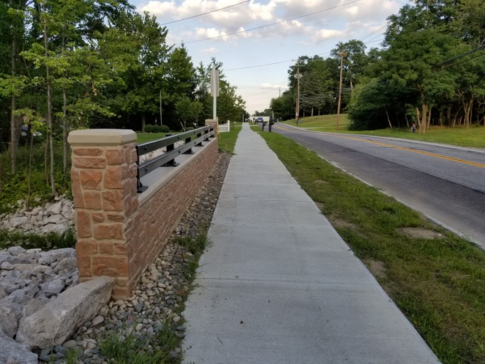 Hillside Road Widening project in Independence