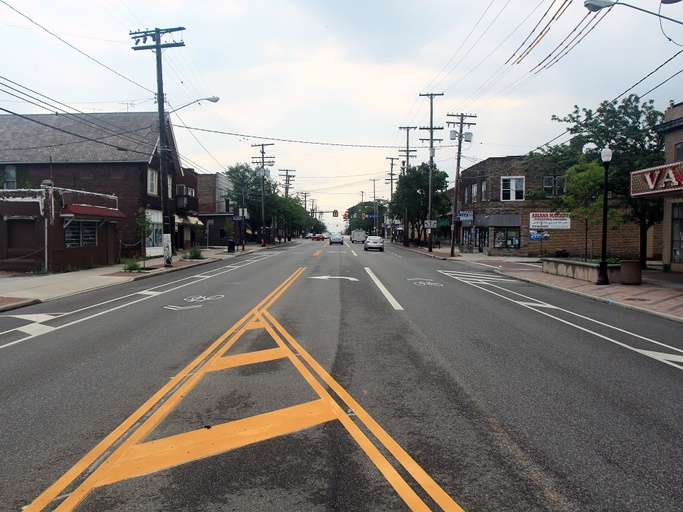 Lorain Ave Road Diet project in Cleveland