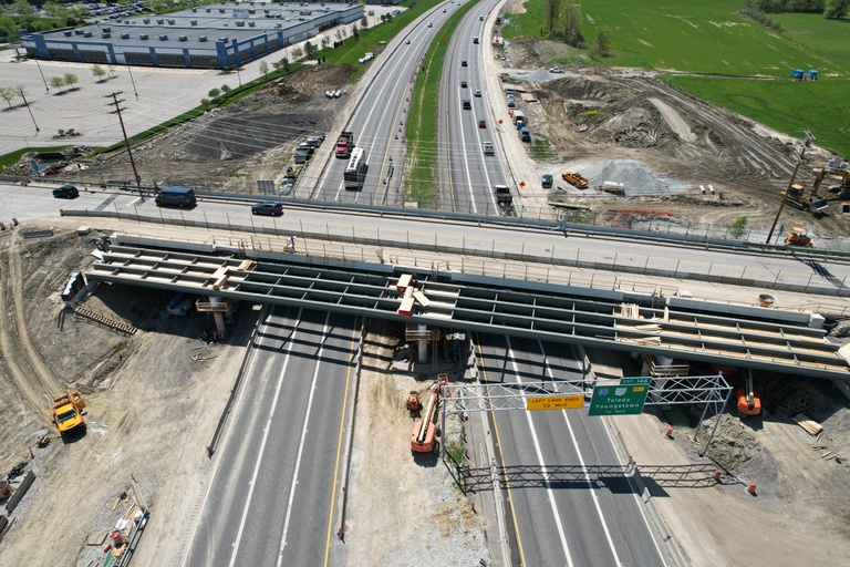 Miller Road Interchange - Brecksville - Roadway project for City of Brecksville - Photo 2